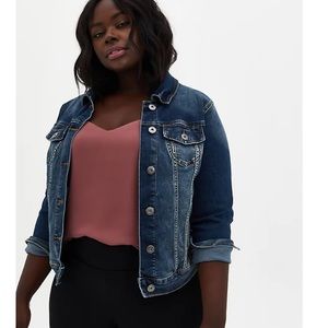 Torrid Denim Jean Trucker Jacket